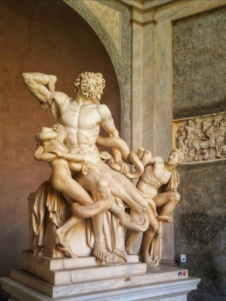 laocoon in the vatican museums