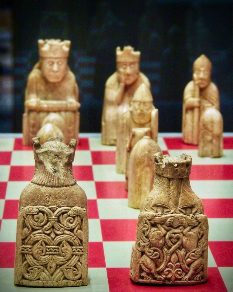 the lewis chessmen in the british museum