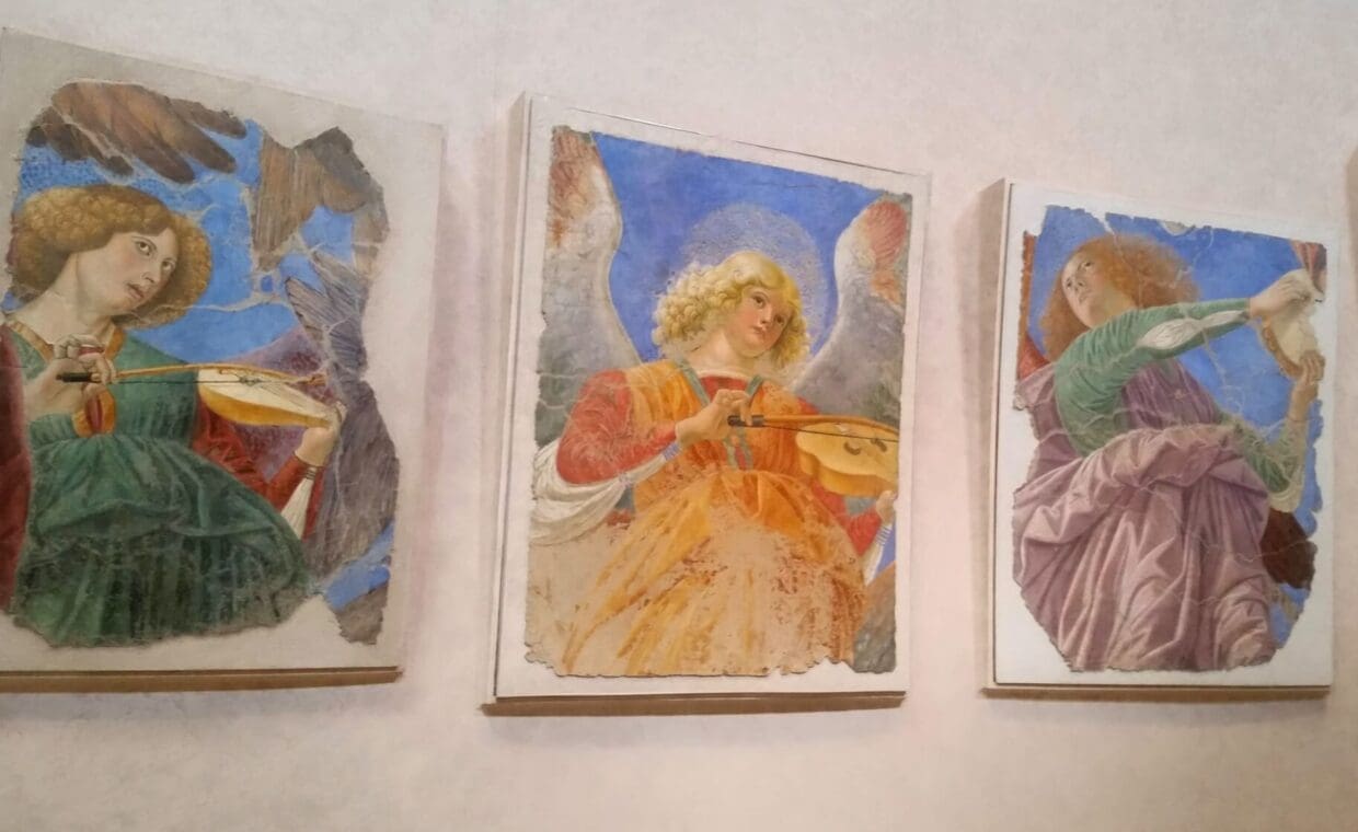 melozzo da forli frescoes in the vatican pinacoteca