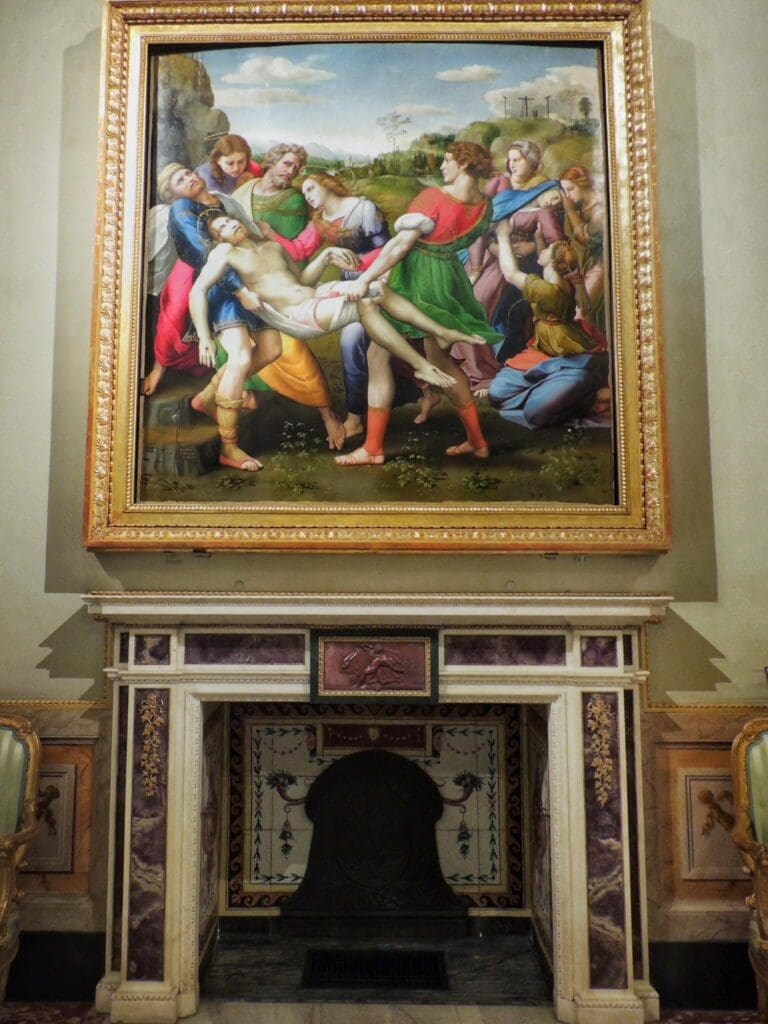 raphael's deposition in the borghese gallery