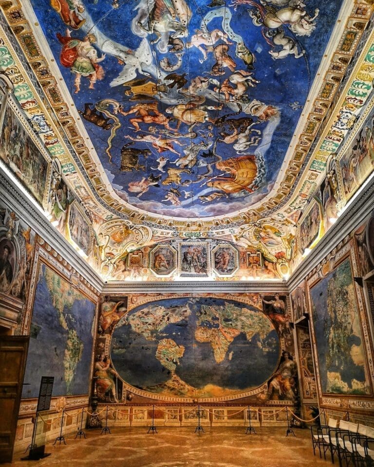 sala mappamundo caprarola