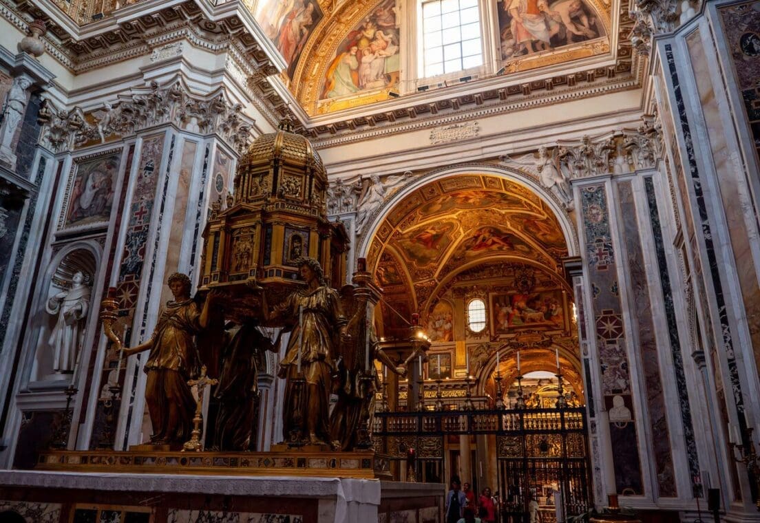 a chapel at santa maria maggiore in rome