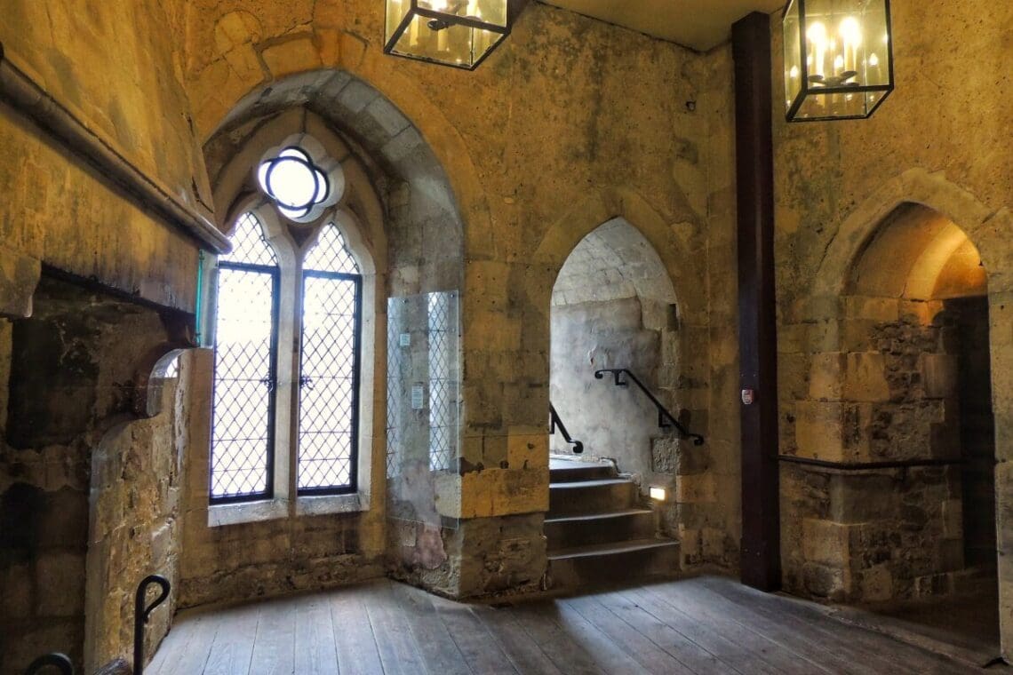 The White Tower at the Tower of London