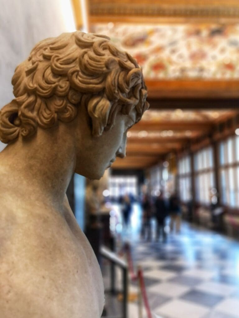 uffizi gallery corridor florence